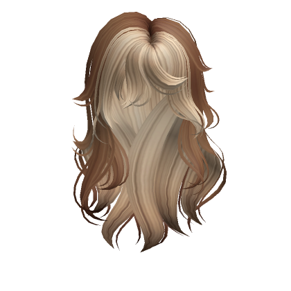 Whispy Messy Wolfcut In Light Brown Blonde Roblox
