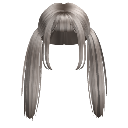 Popular Fluffy Anime Messy Pigtails Ash Blonde Roblox
