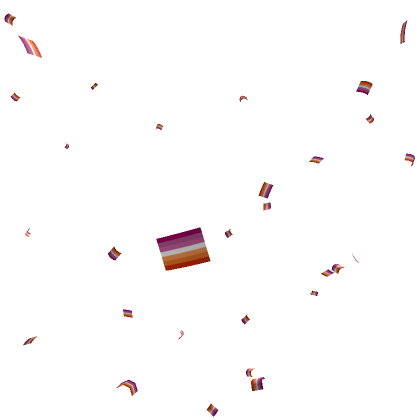 Pride Confetti Lower Lesbian Roblox