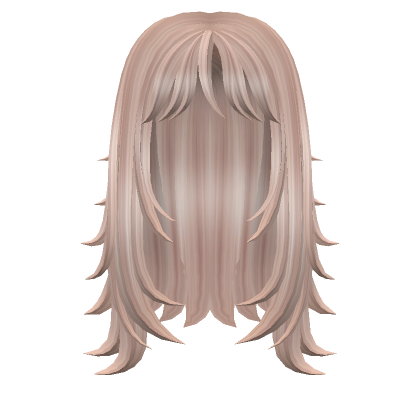 Blonde Spiked Layered Hair With Bangs Roblox Item Rolimon S