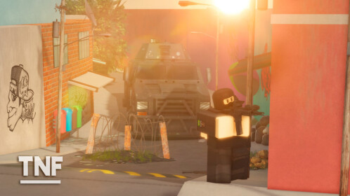 TNF Troca De Tiros Na Favela Roblox