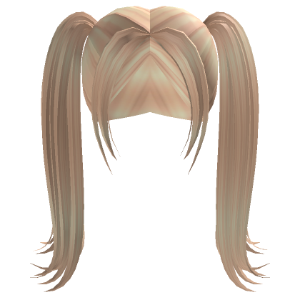 Long Anime Pigtails Blonde Roblox