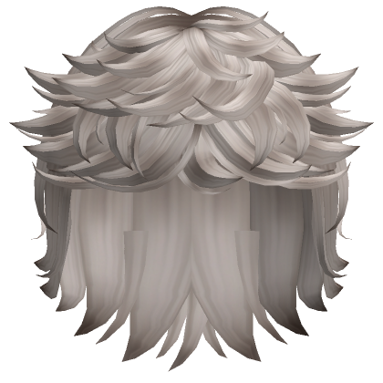 Fluffy Layered Messy Cool Boy Hair Ash Blonde Roblox