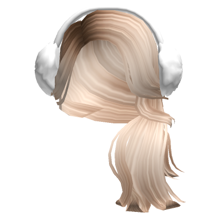 Side Swept Waves W Ear Muffs In Blonde Roblox