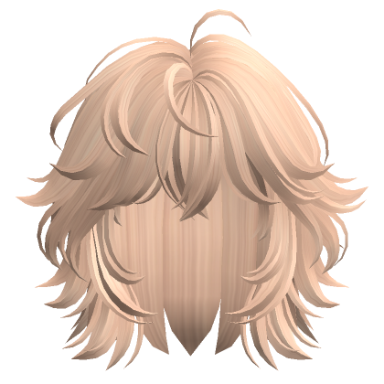Short Wolf Cut Blonde Roblox