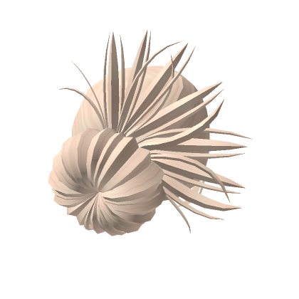 Spiky Y K Messy Bun In Blonde Roblox Item Rolimon S