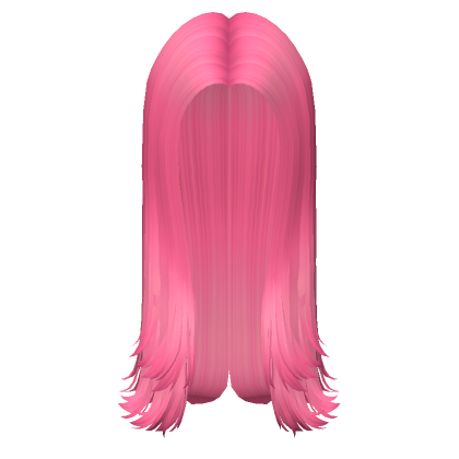 Long Layered Hime In Hot Pink Roblox