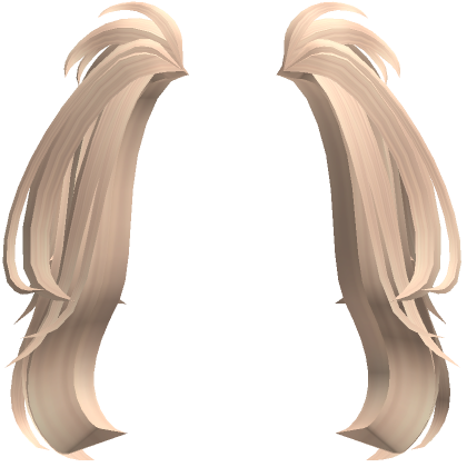 Layered Pigtail Extensions In Blonde Roblox