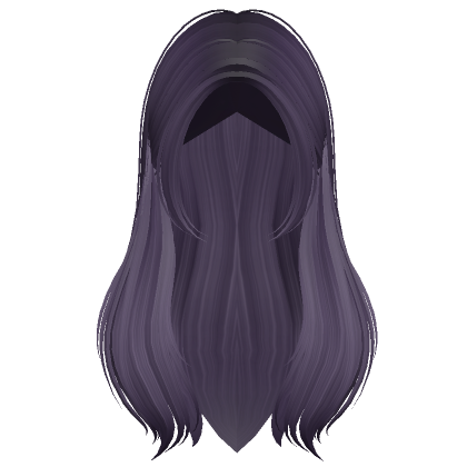 Long Soft Straight Swan Song Hair Dark Purple Roblox Item Rolimon S