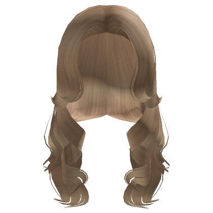 Middle Part Blowout Blonde Roblox