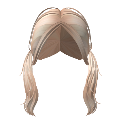 Cutesy Low Messy Pigtails In Blonde Roblox Item Rolimon S