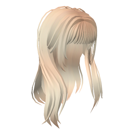 Messy Fringe Bangs In Blonde Roblox Item Rolimon S