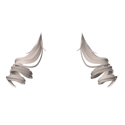 Short Low Swirly Pigtail Extensions In Ash Blonde Roblox