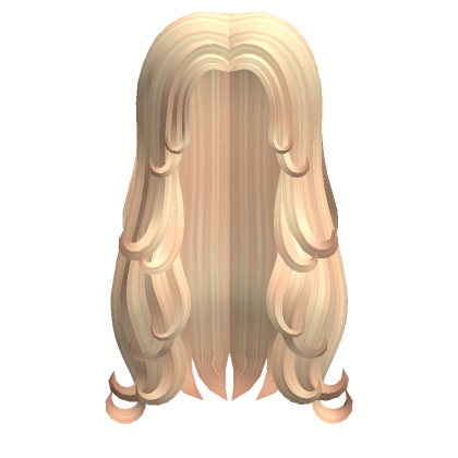 Long Blonde Hair Roblox