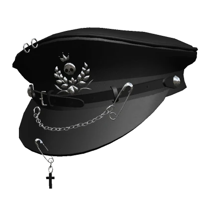 Chapeau De Capitaine Gothique Noir Roblox