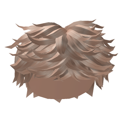 Blonde Messy Hair Roblox