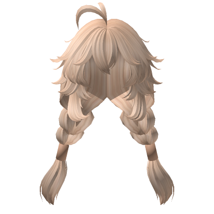 Anime Pigtails In Blonde Roblox
