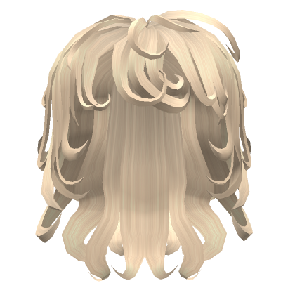 Blonde Messy Bed Hair Roblox