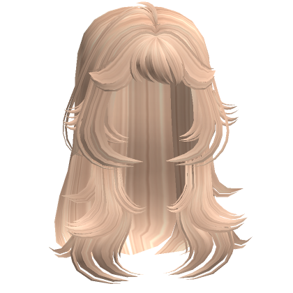 Anime Messy Wolfcut Layered Hair Blonde S Code Price RblxTrade