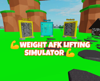 Map Update Weight Afk Lifting Simulator Roblox