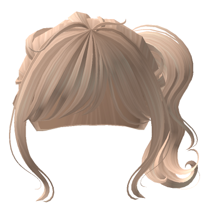 Gyaru Swoopty Side Pony Blonde Roblox