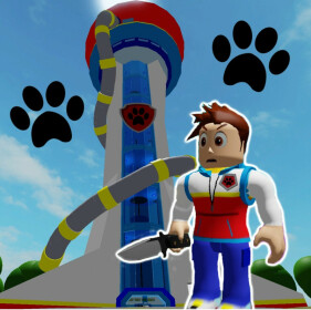 Paw Patrol Roblox Turm Ausbruch Survive The Lookout Off