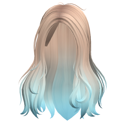 Messy Long Oceanic Wavy Hair Blonde Blue Roblox Item Rolimon S