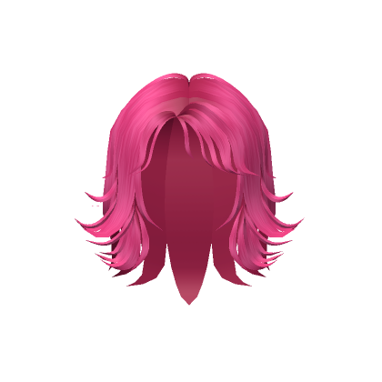Hot Pink Y K Messy Wolfcut Roblox