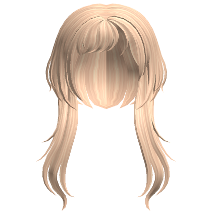 Blonde Fairy Hair W Matching Buns Roblox