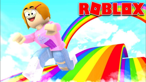 Impossible Rainbow Parkour Roblox