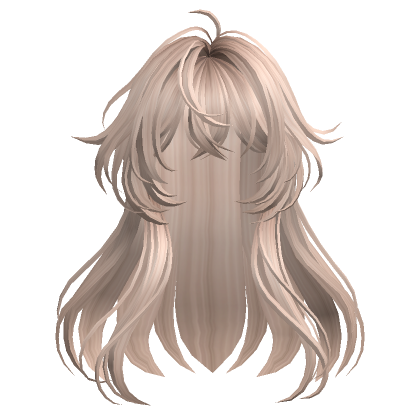 Gaya Rambut Gadis Anime Platinum Blonde Roblox