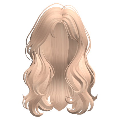 Bouncy Curls Hair Blonde Roblox