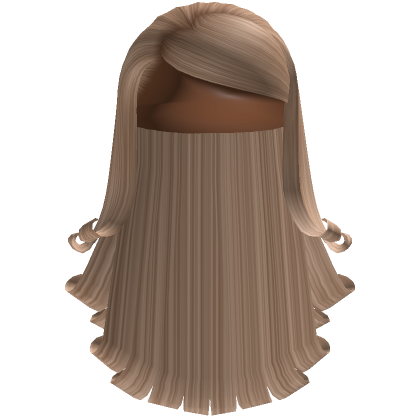 Blonde Heart Swoop With Flipped Ends Roblox