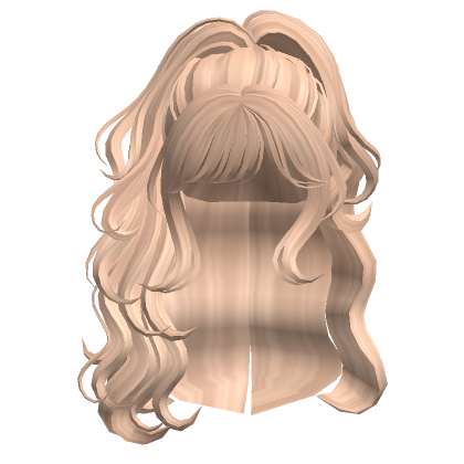 High Swirly Ponytail Blonde Roblox Item Rolimon S