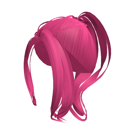 High Y2k Ponytail Hot Pink Roblox