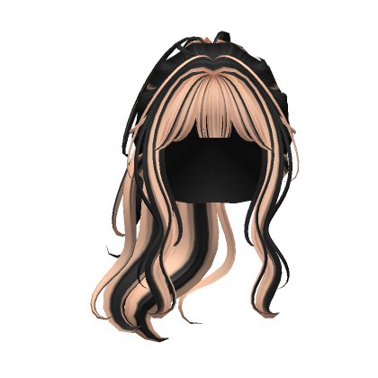 Wavy Long Ponytail Black To Blonde Roblox Item Rolimon S