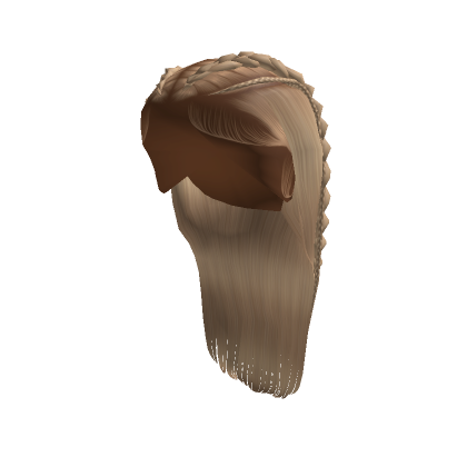 Double Braid Silk Press Blonde Roblox