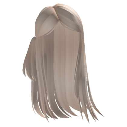 Windy Silk With Side Pony In Light Blonde Roblox