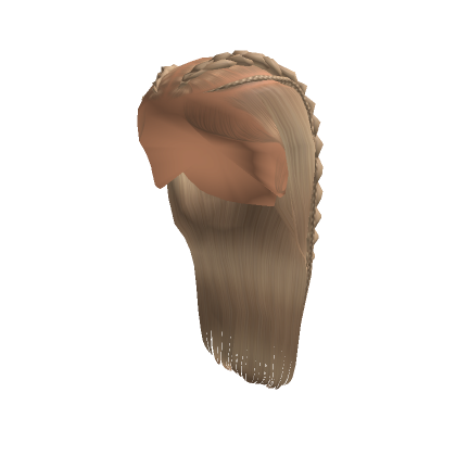 Double Braid Silk Press Blonde Roblox