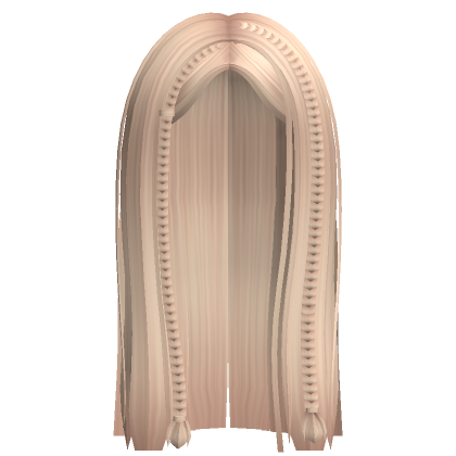 Y2K Hime Straight Mini Braids In Blonde Roblox