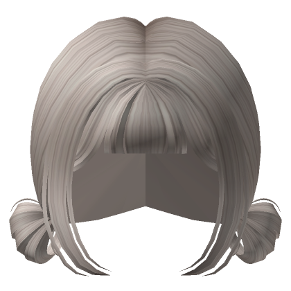 Cute Preppy Low Buns In Ash Blonde Roblox