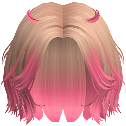 Devilish Shagged Wolf Style In Blonde N Pink Roblox