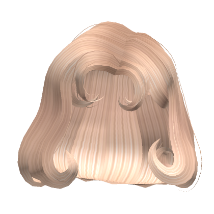 Blonde Short Hair With Curly Bangs Roblox Item Rolimon S