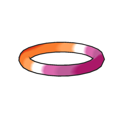 Pride Lesbian Halo 李懶 Roblox