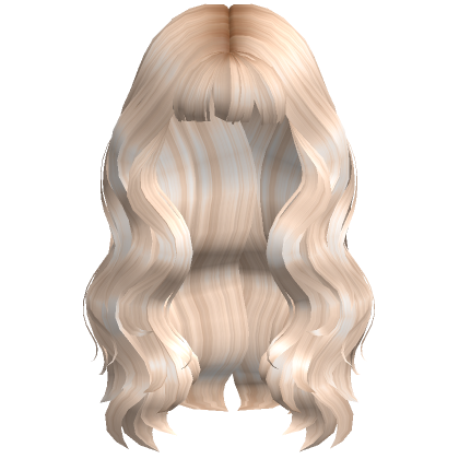 Blunt Waterfall Waves In Warm Blonde Roblox