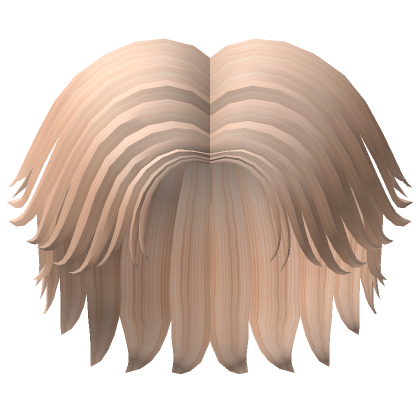 Blonde Slicked Middle Part Hair Roblox