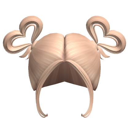 Valentine High Heart Buns In Blonde Roblox