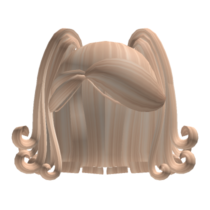 Layered Ponytail Curls Blonde Roblox Item Rolimon S
