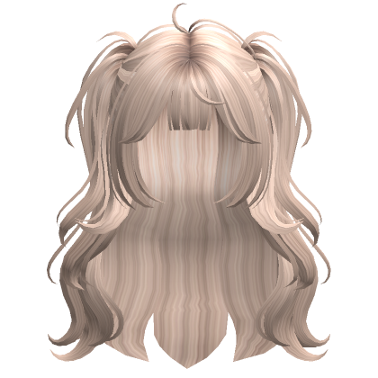 Half Up Half Down Pigtails Platinum Blonde Roblox