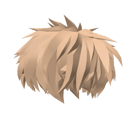 Messy Emo Spikes Anime Hair Blonde Roblox Item Rolimon S